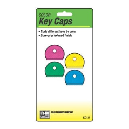 Hy-Ko Prod 4PK Color Key Cap ASSTD KC134